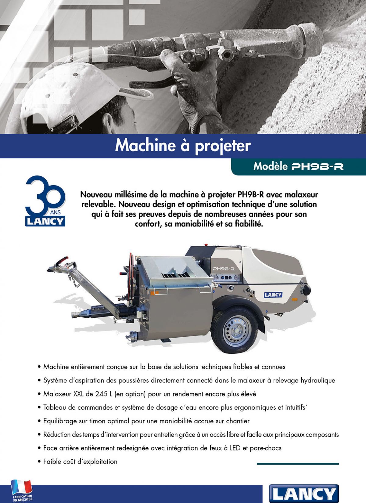 Machines à projeter pour professionnels de TP / Bâtiment, Finistère