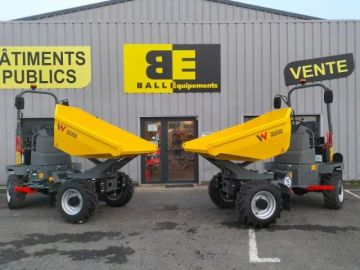 Livraison de deux dumper Wacker Neuson DW20 !