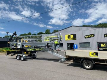 Livraison d’une grue Speedcrane Pro   merci à notre client CONCEPT BOIS des ABERS pour la confiance